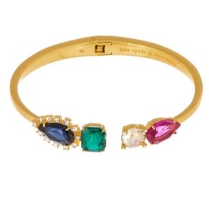 NWT: Kate Spade Open Hinged Crystal Bangle